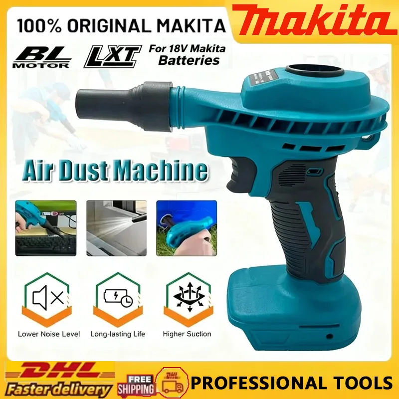 Crossfit Machine - Беспроводной пылесос-воздуходувка Makita 2-в-1 для чистки