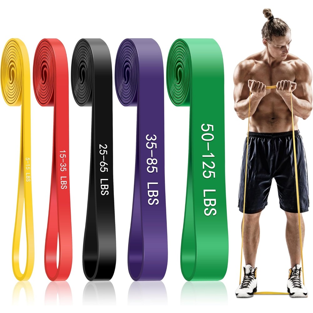 Pull Up Assist Band - Эспандеры для подтягиваний, 5-уровневые эспандеры для