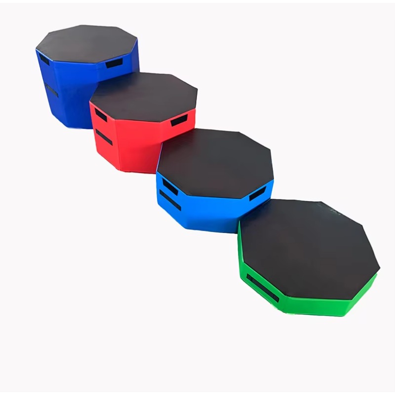 Box Jump Plyo - Многофункциональный восьмиугольный плиобокс из ПВХ 4-в-1