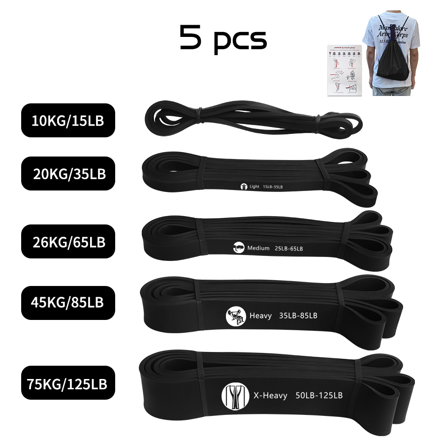Pull Up Assist Band - Эластичная лента для фитнеса, спорта, подтягиваний,