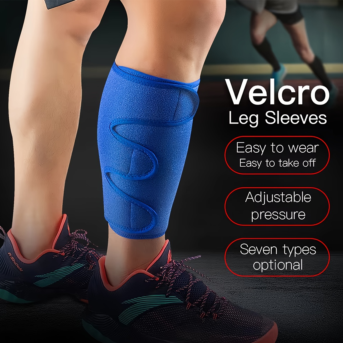 Shin Guard Crossfit - 1 шт. Спортивный регулируемый компрессионный рукав