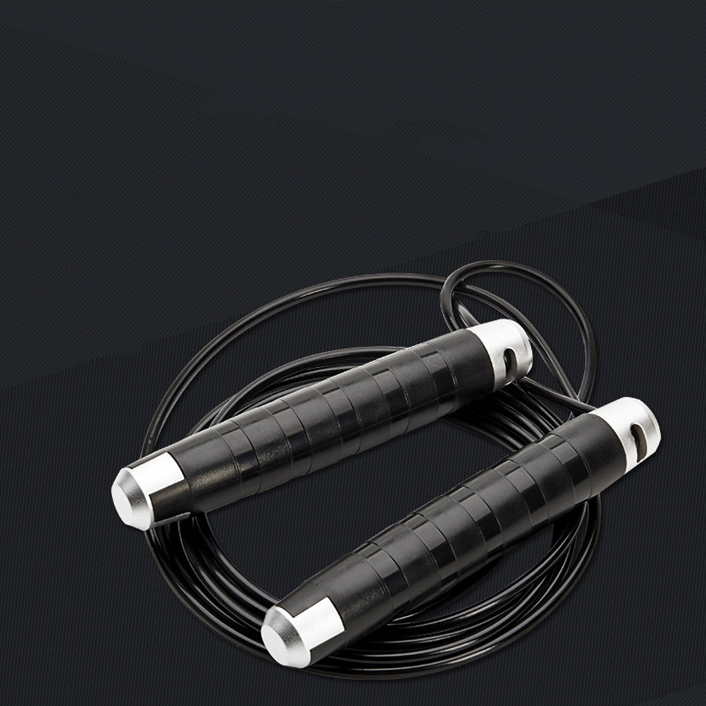 Черная стальная скакалка с под – обзор и цена Jump Rope Speed Bearing