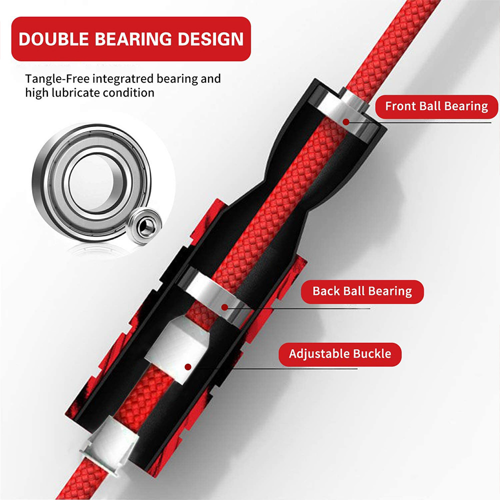 Скоростные скакалки для фитнес – обзор и цена Jump Rope Speed Bearing