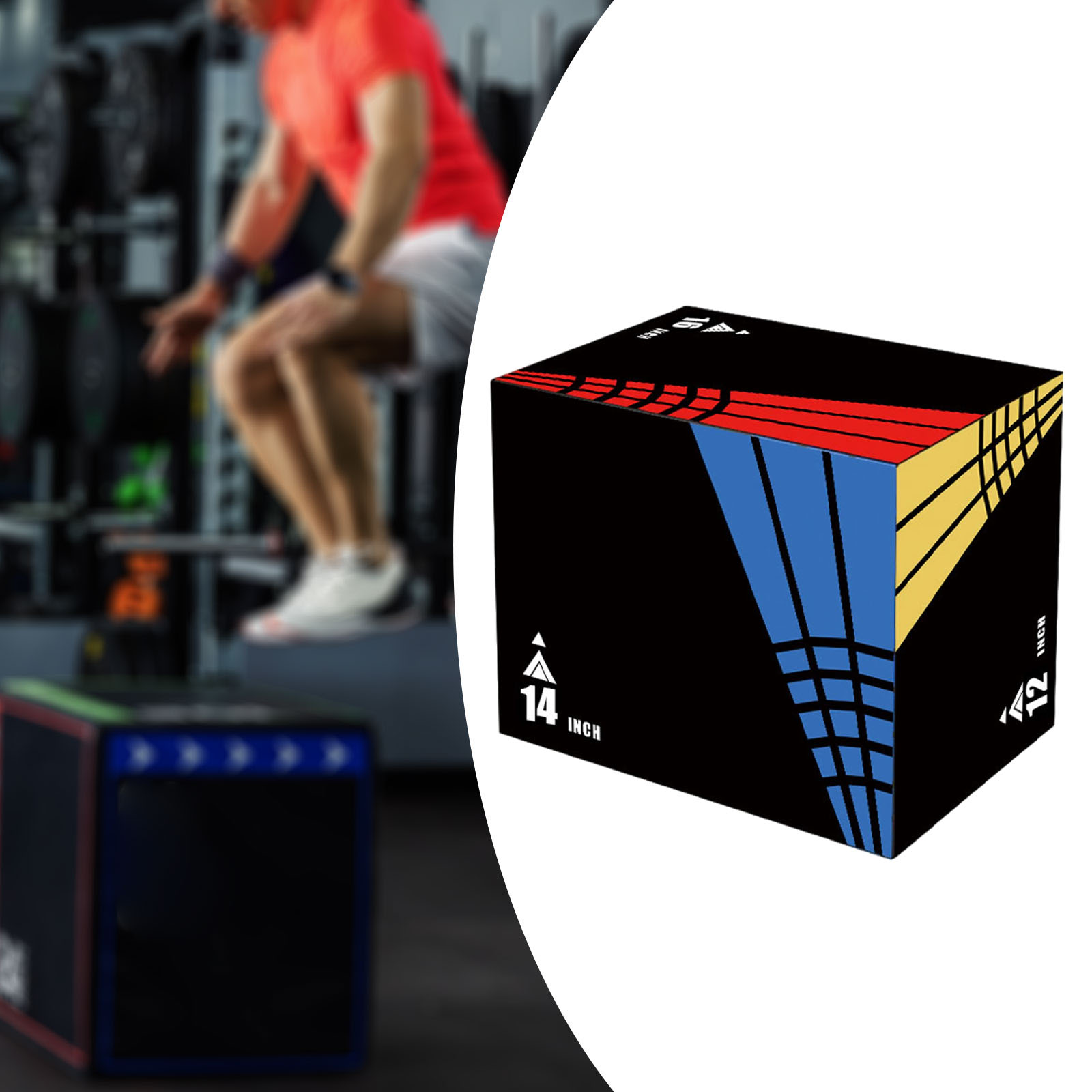 Коробка для прыжков 3-в-1, пли – обзор и цена Box Jump Plyo