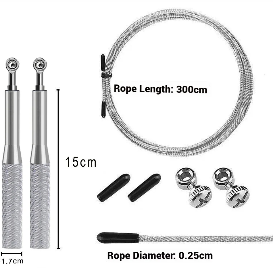 Скоростная скакалка с шарикопо – обзор и цена Jump Rope Speed Bearing