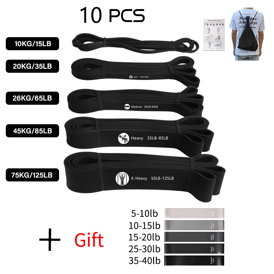 Эластичная лента для фитнеса,  – обзор и цена Pull Up Assist Band